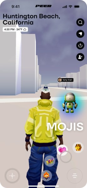 Peer has a dynamic world.