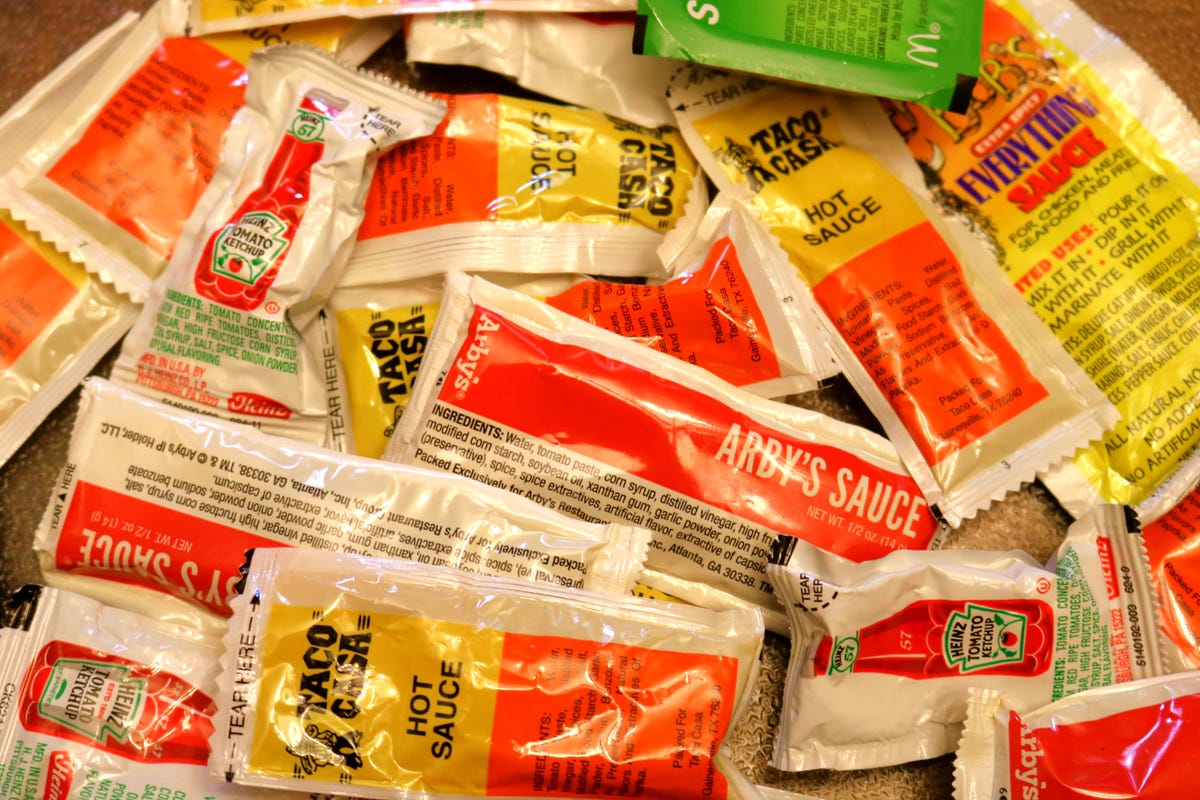 condiment packets