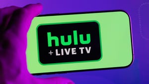 Hulu+ Live TV on an iPhone