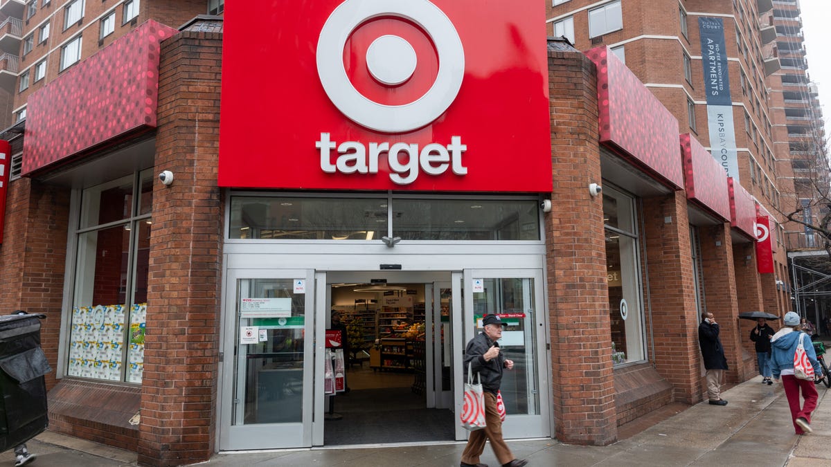 Storefront of Target store