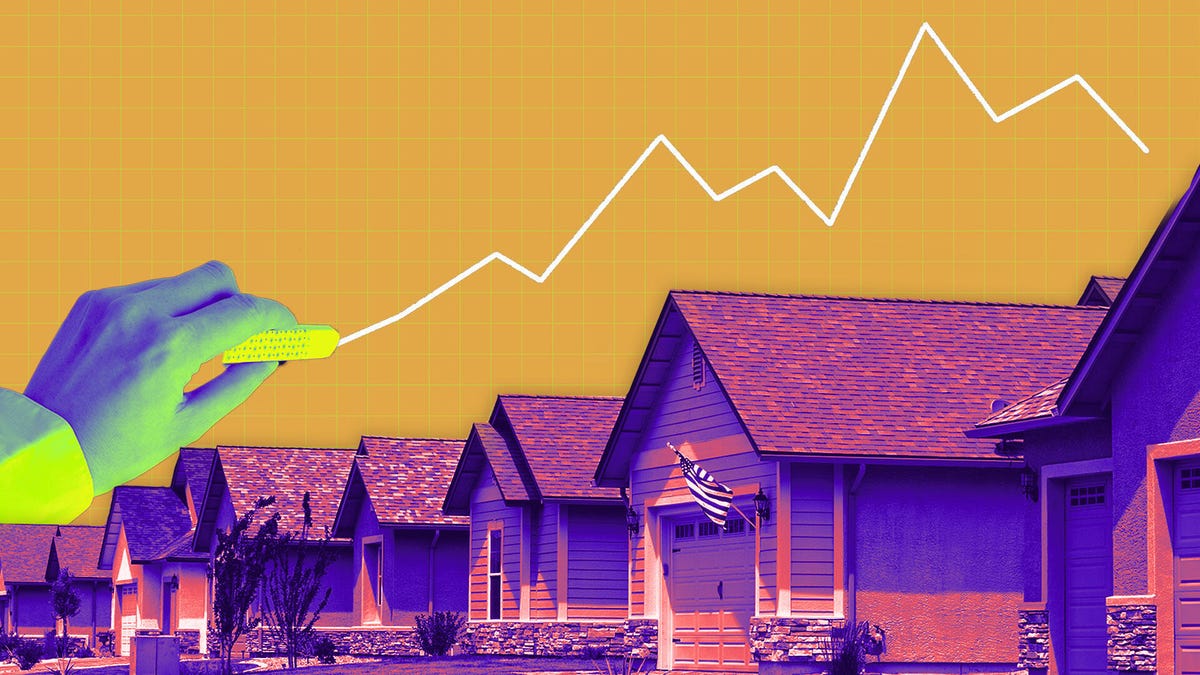 Chart above houses